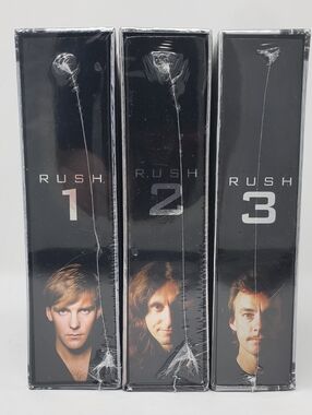 Rush Sector Boxset Vol 1/2/3 Cd Collection With Dvd Audio - Roadcase Set
